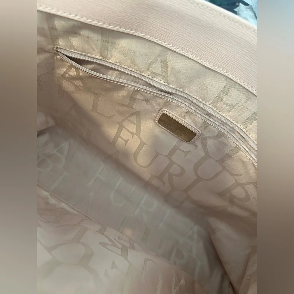 Furla Women's Blush Leather Tote - Picture 10 of 14